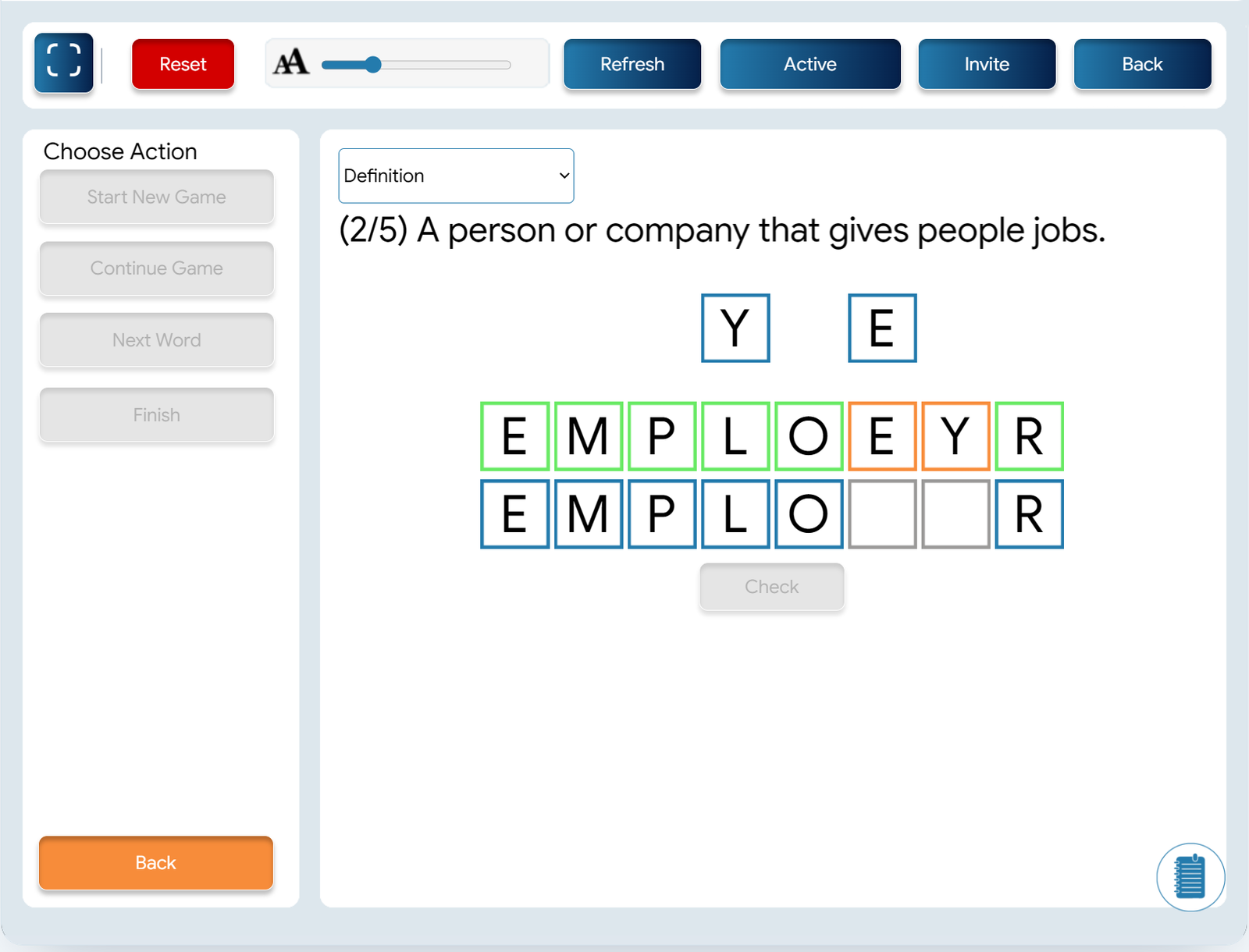 word hunt