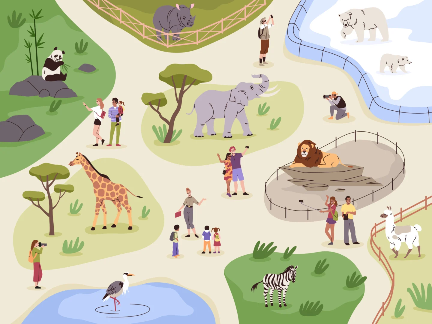 The Lion Has an Information Board